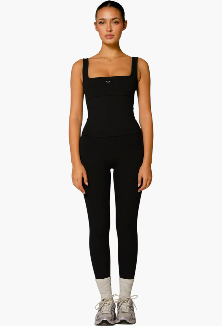 Black - The Essentials Legging - GLAM MODA