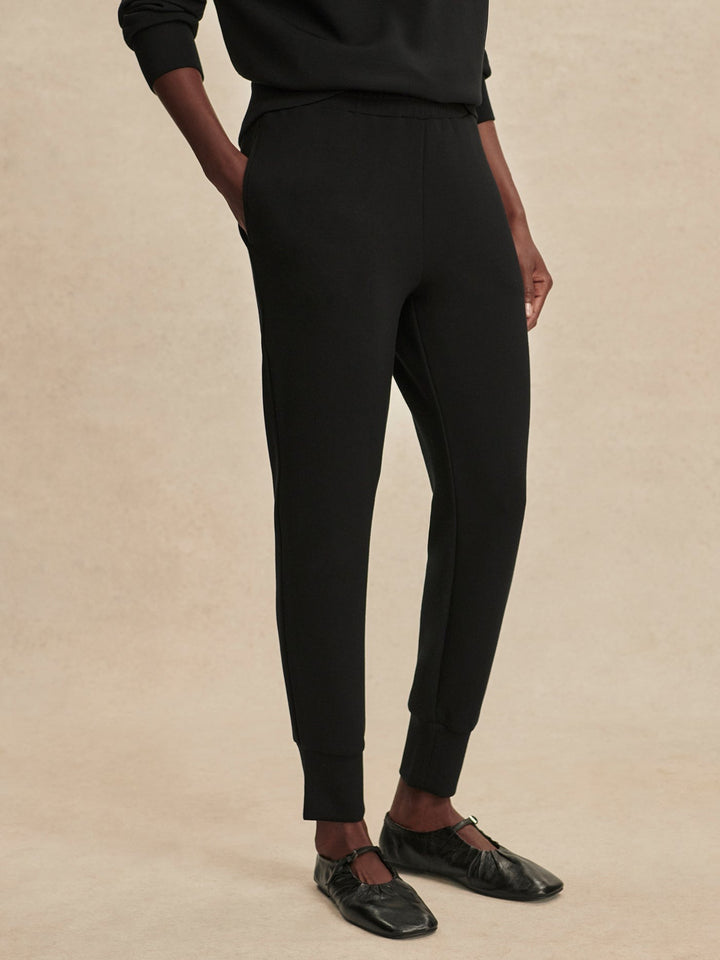 Black - The Slim Cuff Pant 30" - GLAM MODA
