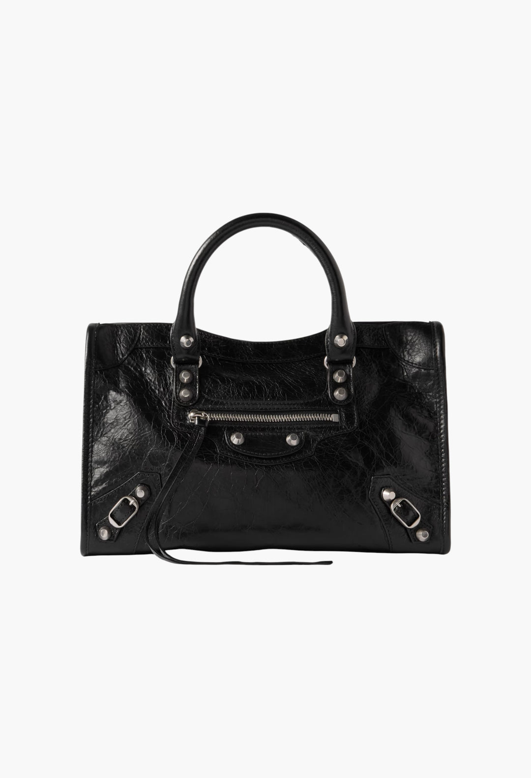Le City Small Embellished Textured-Leather Tote - GLAM MODA