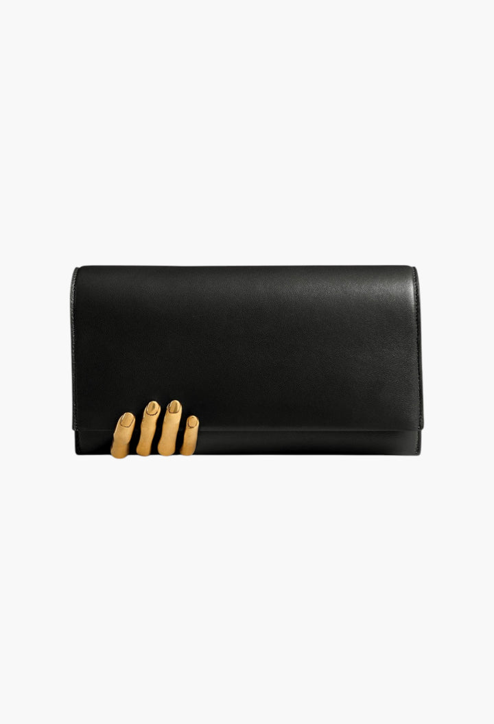 Sculpted Hand Clutch - GLAM MODA