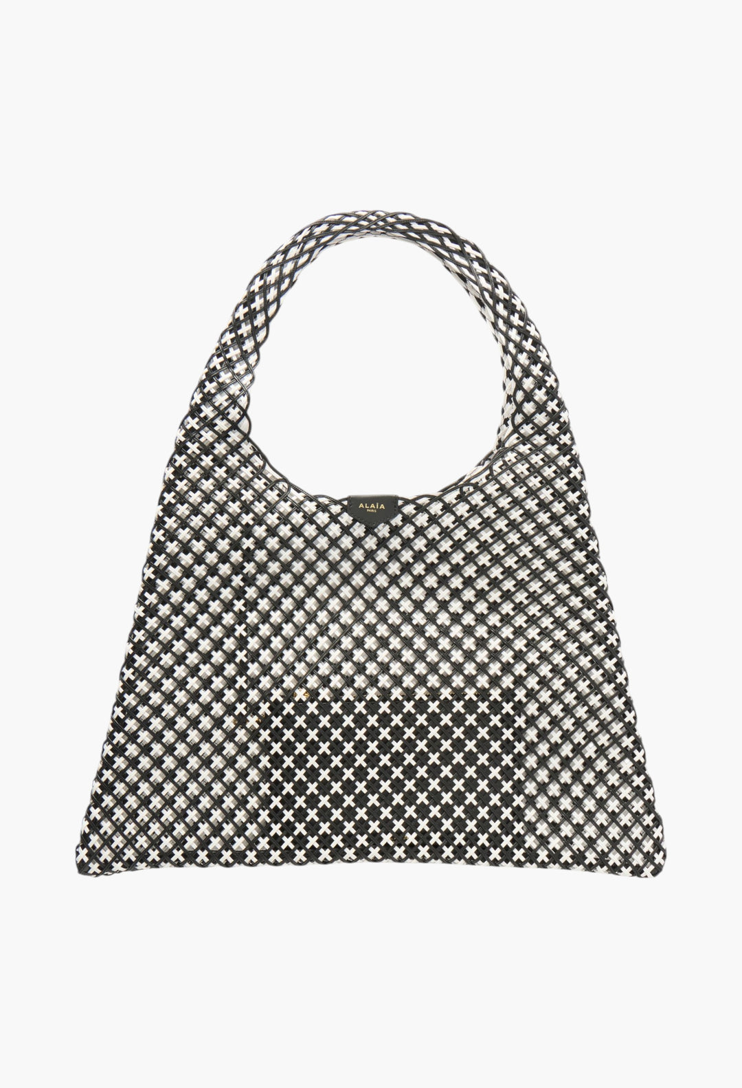 Woven Leather Hobo Shoulder Bag - GLAM MODA