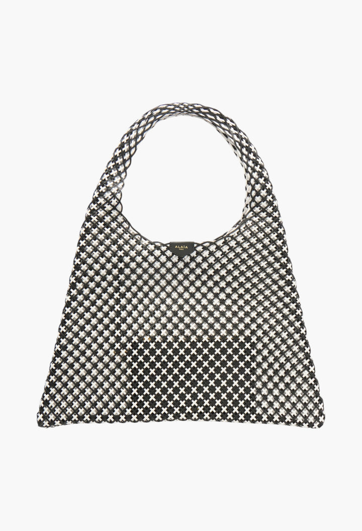 Woven Leather Hobo Shoulder Bag - GLAM MODA