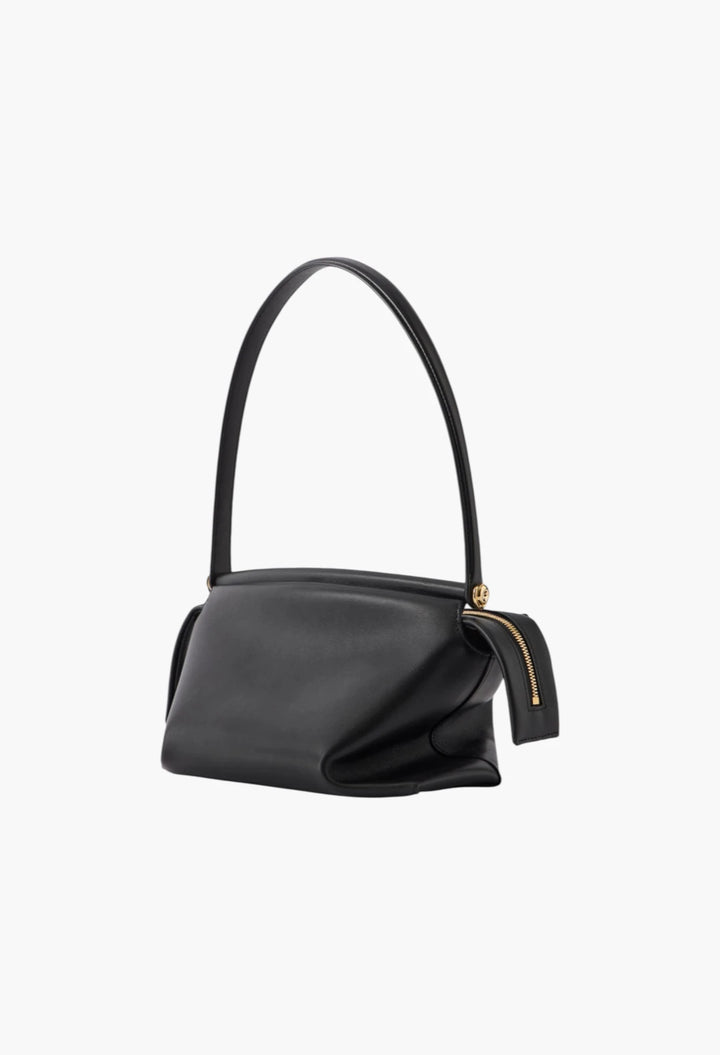 Whisker leather shoulder bag