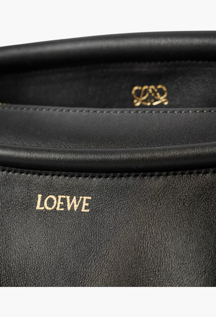 Whisker leather shoulder bag