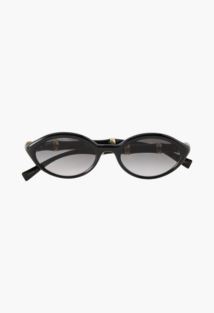 Bamboo Round-Frame Acetate Sunglasses - GLAM MODA