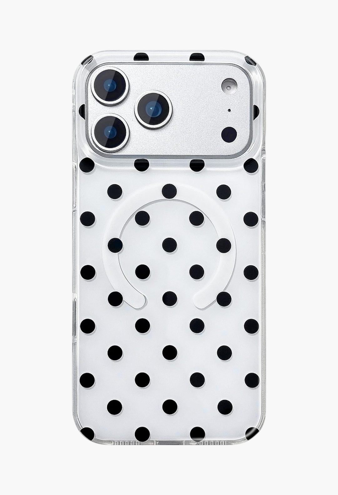 Magnetic Case for iPhone 17 Pro Max Case Compatible with Wireless Charging, Polka Dot Design Shockproof Bumper Cover Case for Girls Women - GLAM MODA