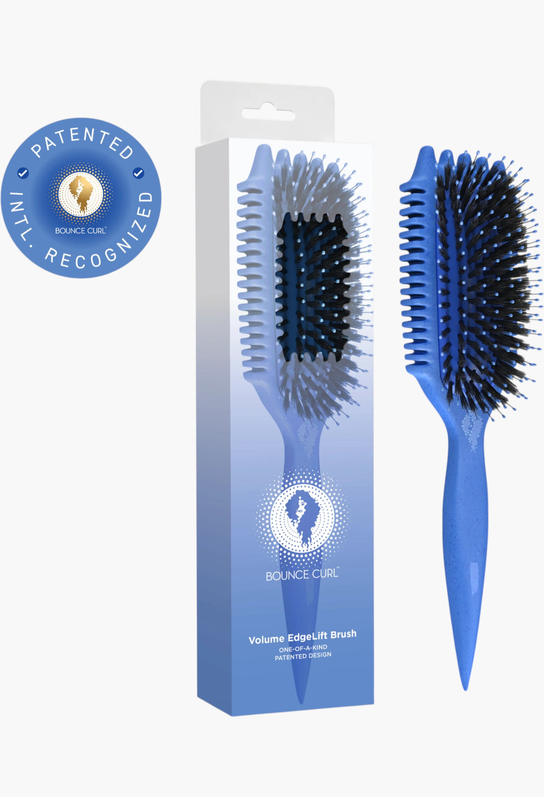 Blue - Volume Edge Lift Brush - GLAM MODA