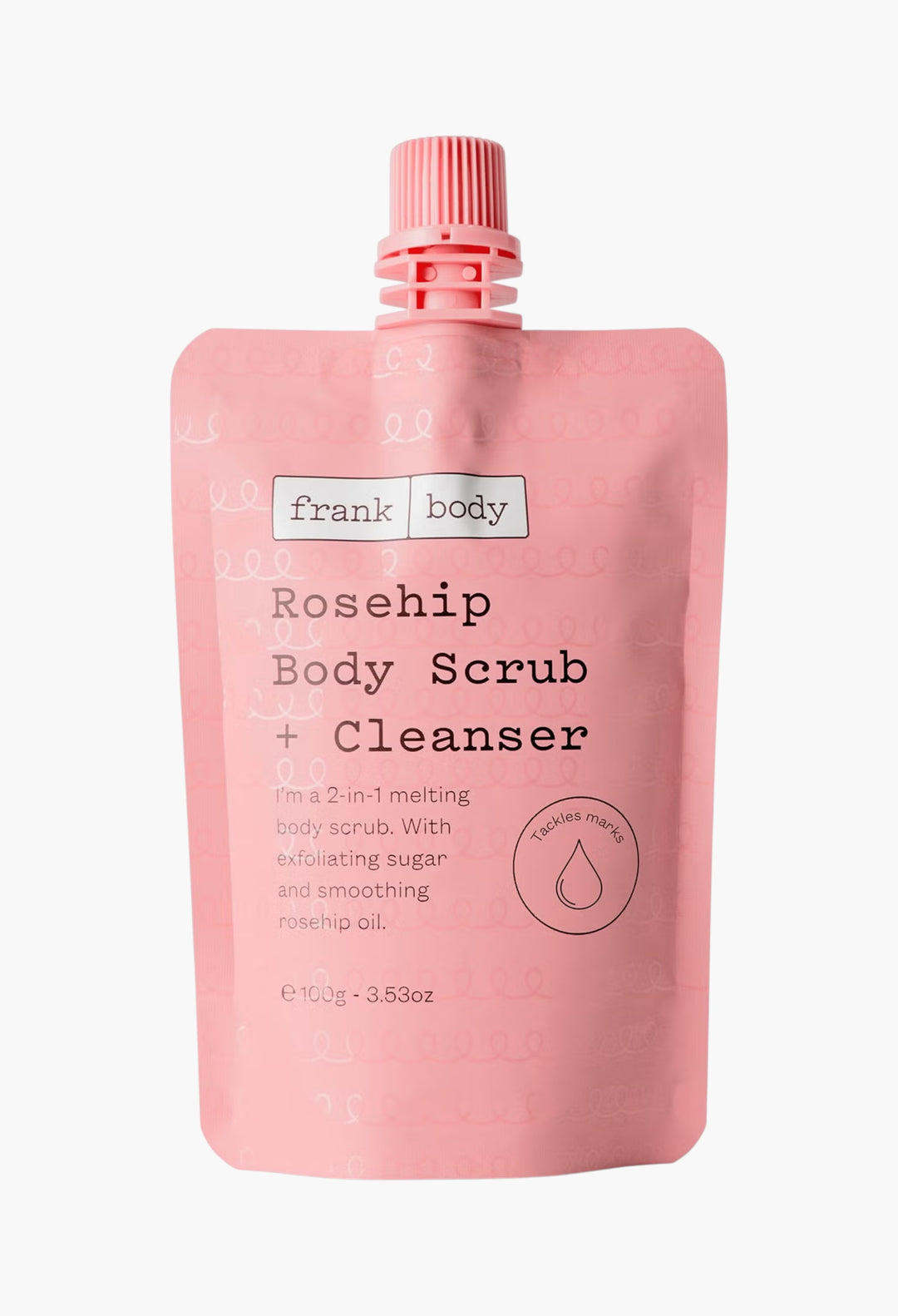 Body Rosehip Body Scrub and Cleanser 100g - GLAM MODA