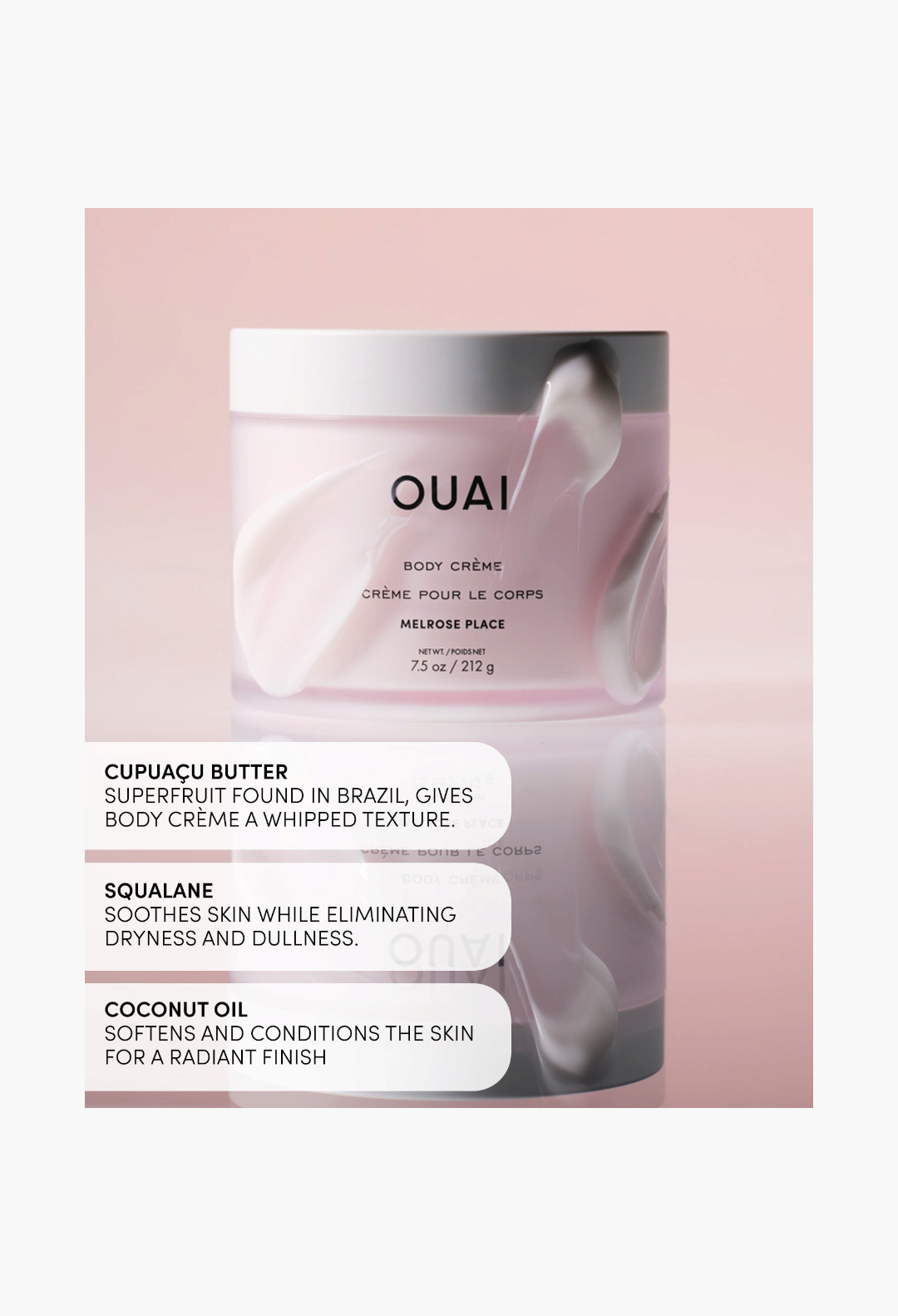 OUAI Body Crème Melrose Place - Travel