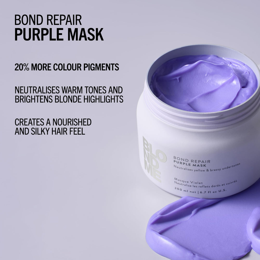 Bond Repair Purple Mask - GLAM MODA
