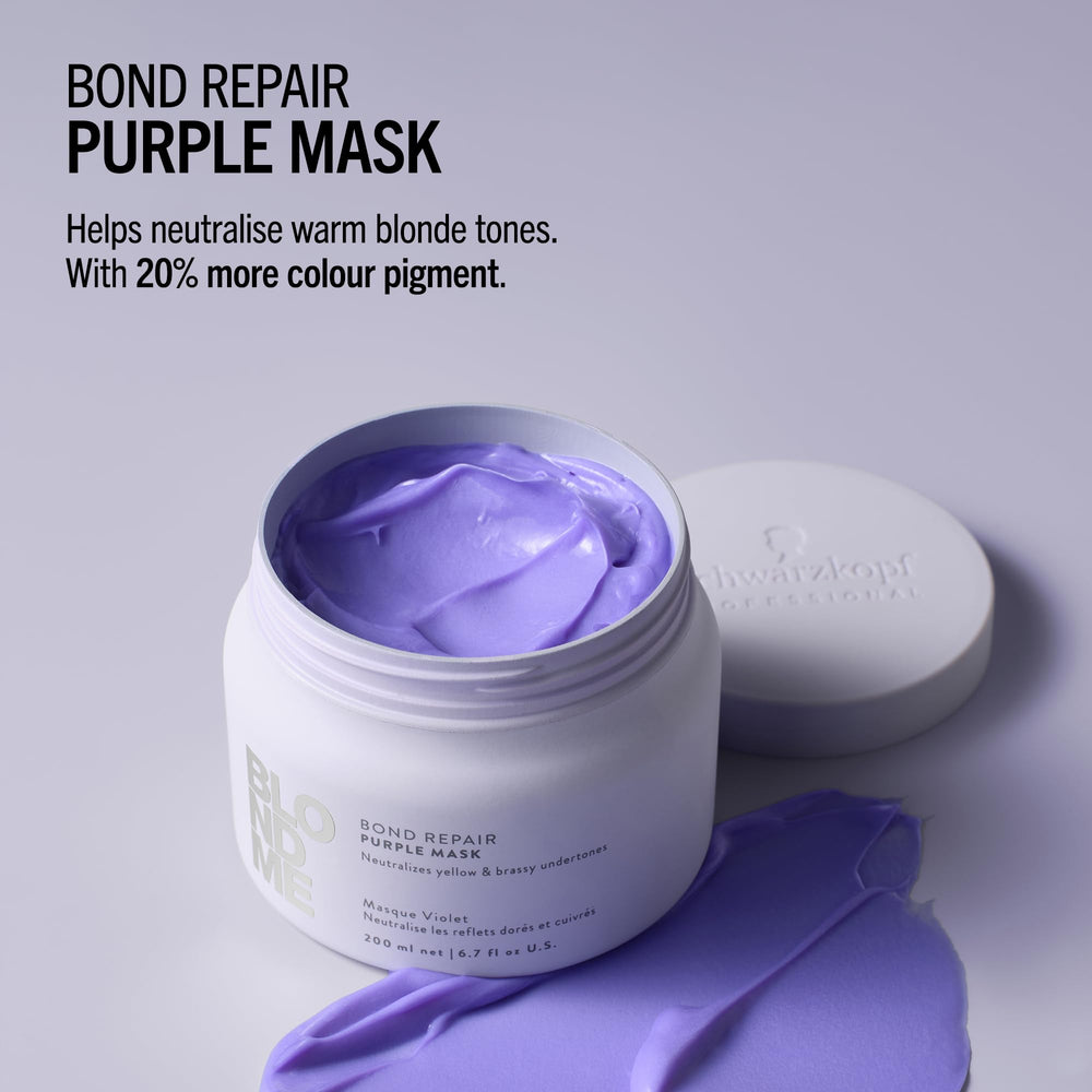 Bond Repair Purple Mask - GLAM MODA