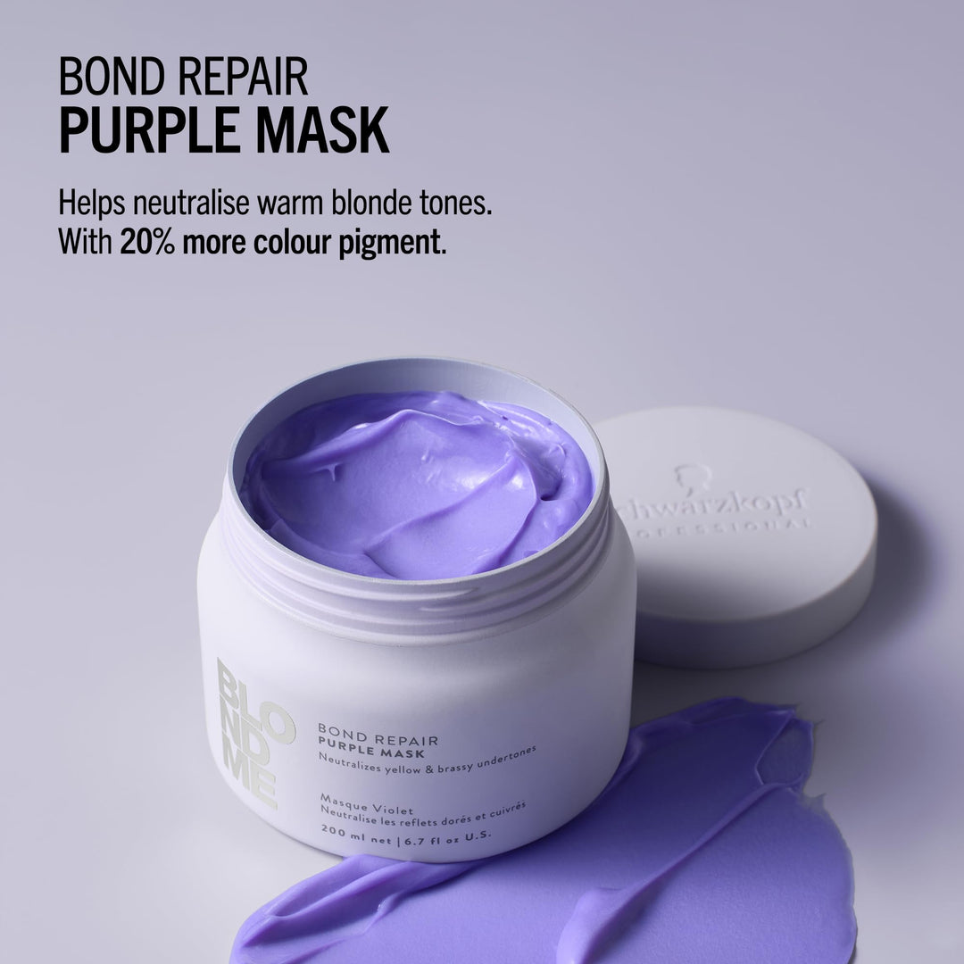 Bond Repair Purple Mask - GLAM MODA
