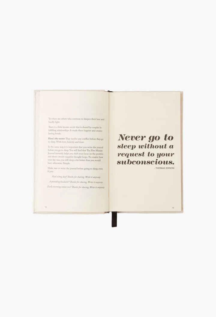 The Five-Minute Journal By Intelligent Change
