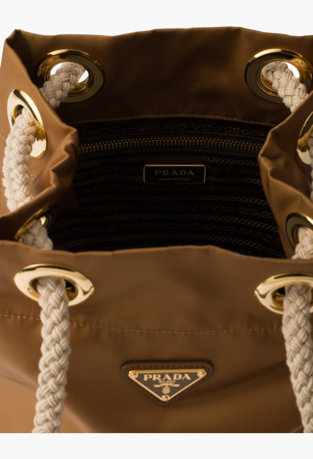 Brandy - Prada Mariner Re-Nylon Bucket Bag - GLAM MODA