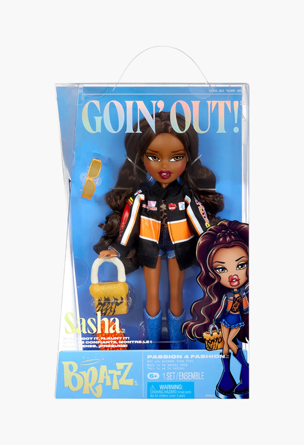 Bratz Goin' Out! Fashion Doll Sasha 29.2cm - GLAM MODA