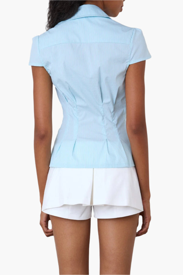 Breeze - The Missy Pinstripe Blouse