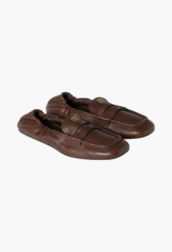Briarwood - Ruches Nappa Leather Loafers