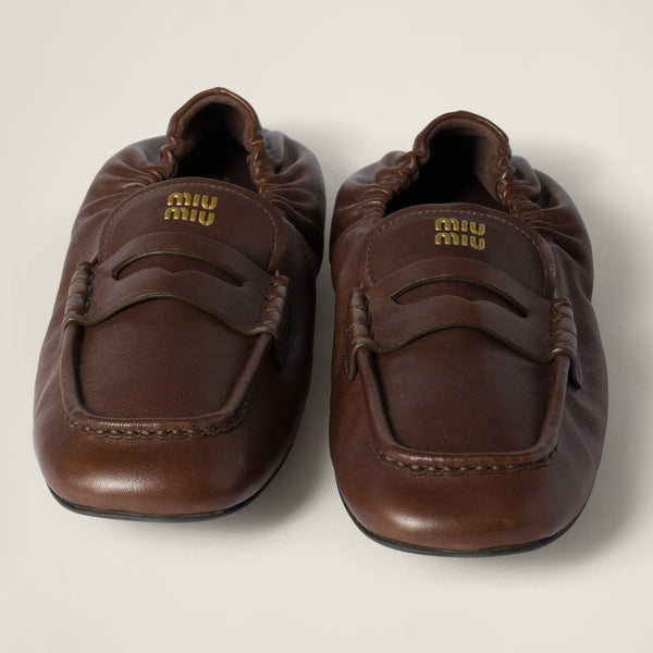 Briarwood - Ruches Nappa Leather Loafers