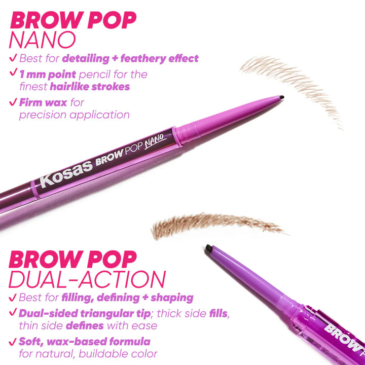 Brow Pop Nano - Brow Pencil - GLAM MODA