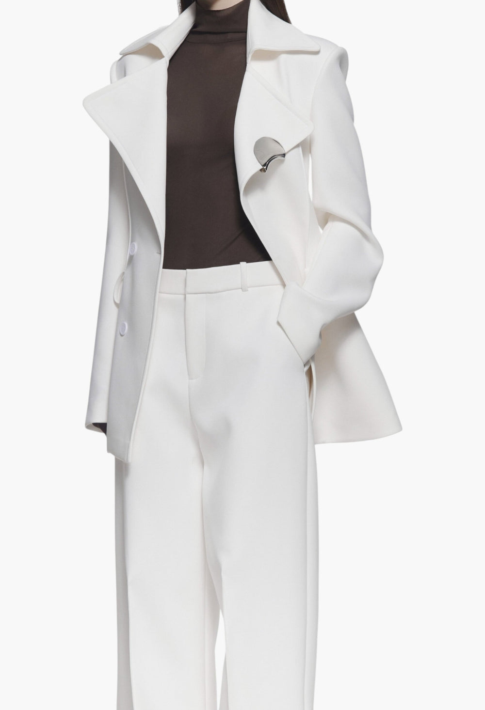 Brown - Autry Top - GLAM MODA