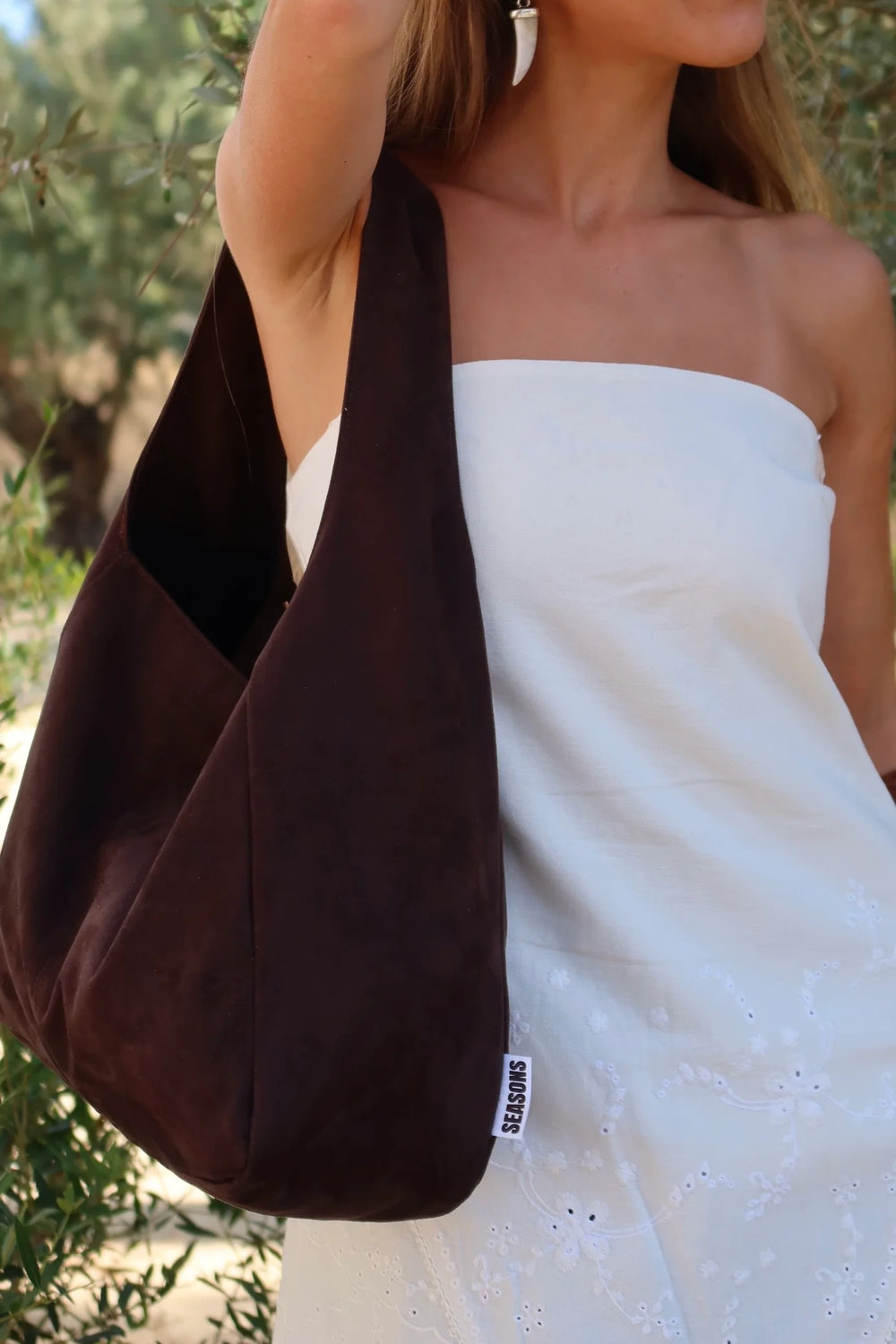 Brown Maxi Bag - GLAM MODA