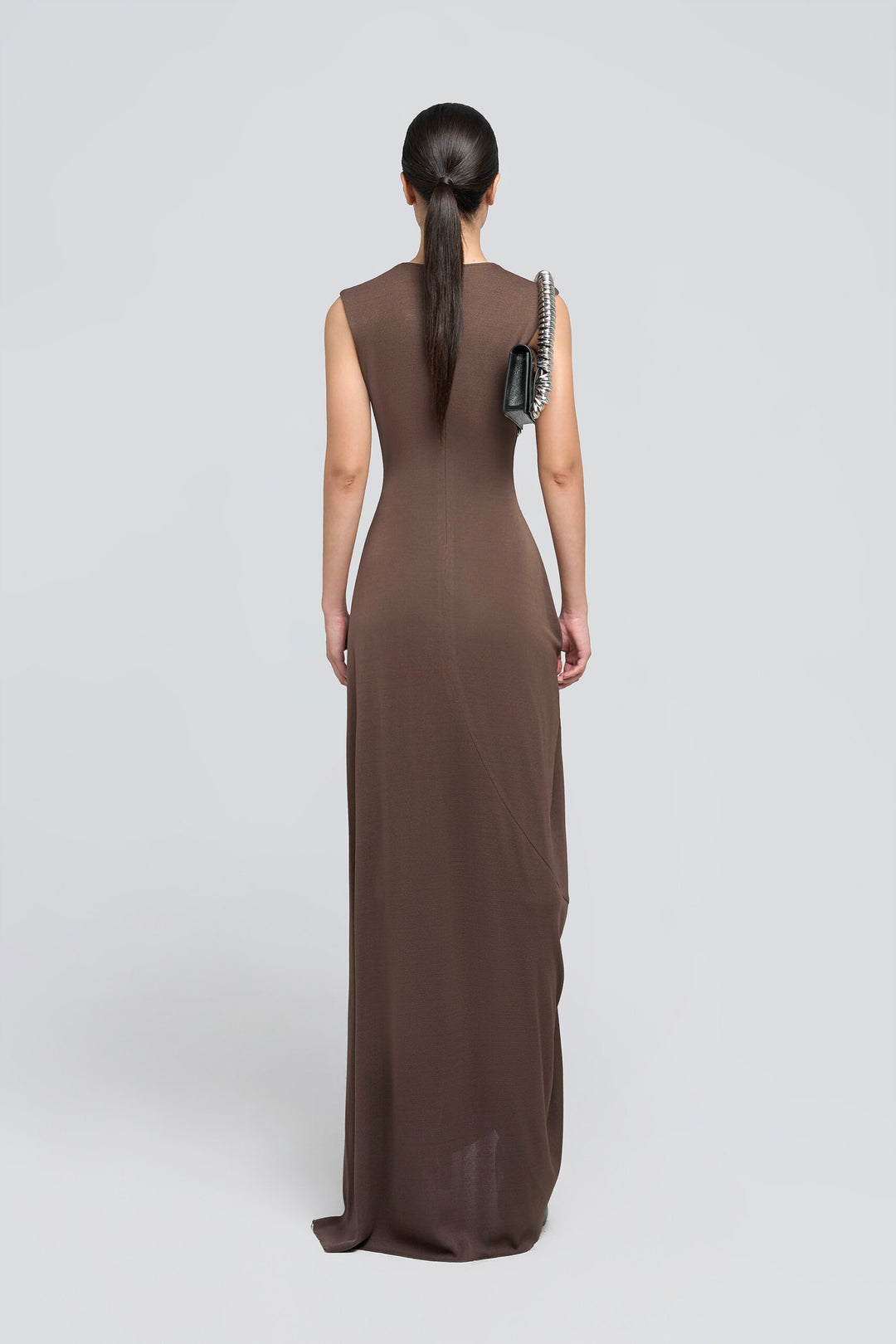 Brown - Ochna Dress - GLAM MODA
