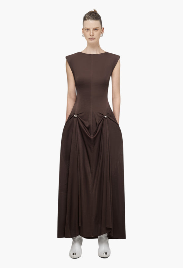 Brown - Rosy Dress