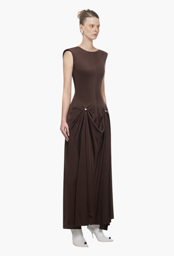 Brown - Rosy Dress