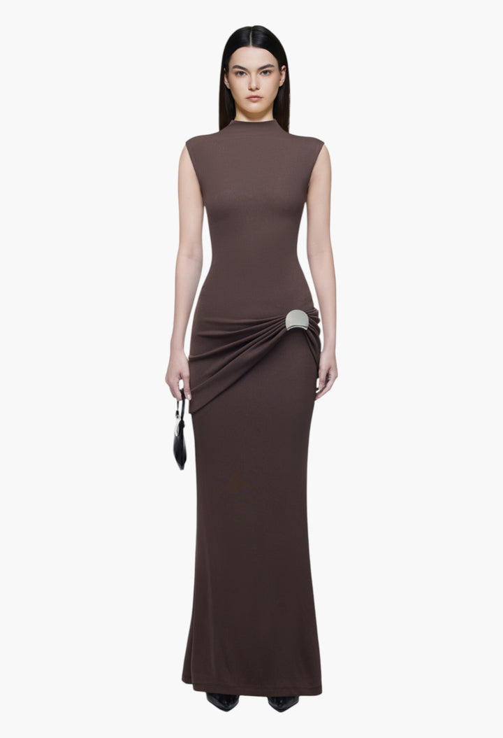 Brown - Sherwood Dress - GLAM MODA