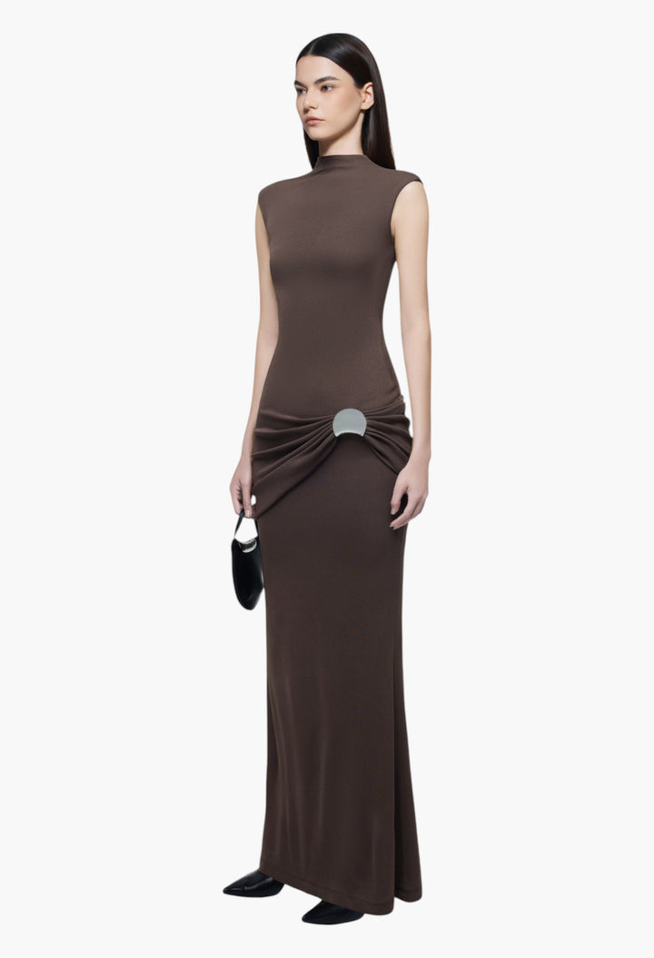 Brown - Sherwood Dress - GLAM MODA