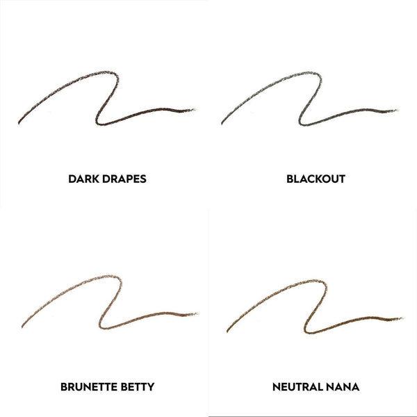 Blackout Soft Black - Brow Blade Waterproof Eyebrow Pencil & Ink Stain