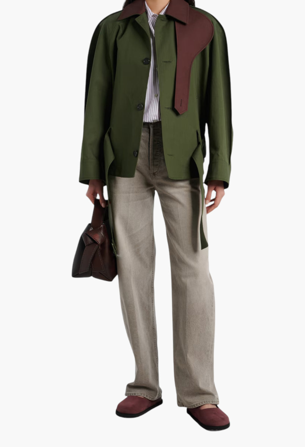 Burgundy - Maria Suede Clogs - GLAM MODA