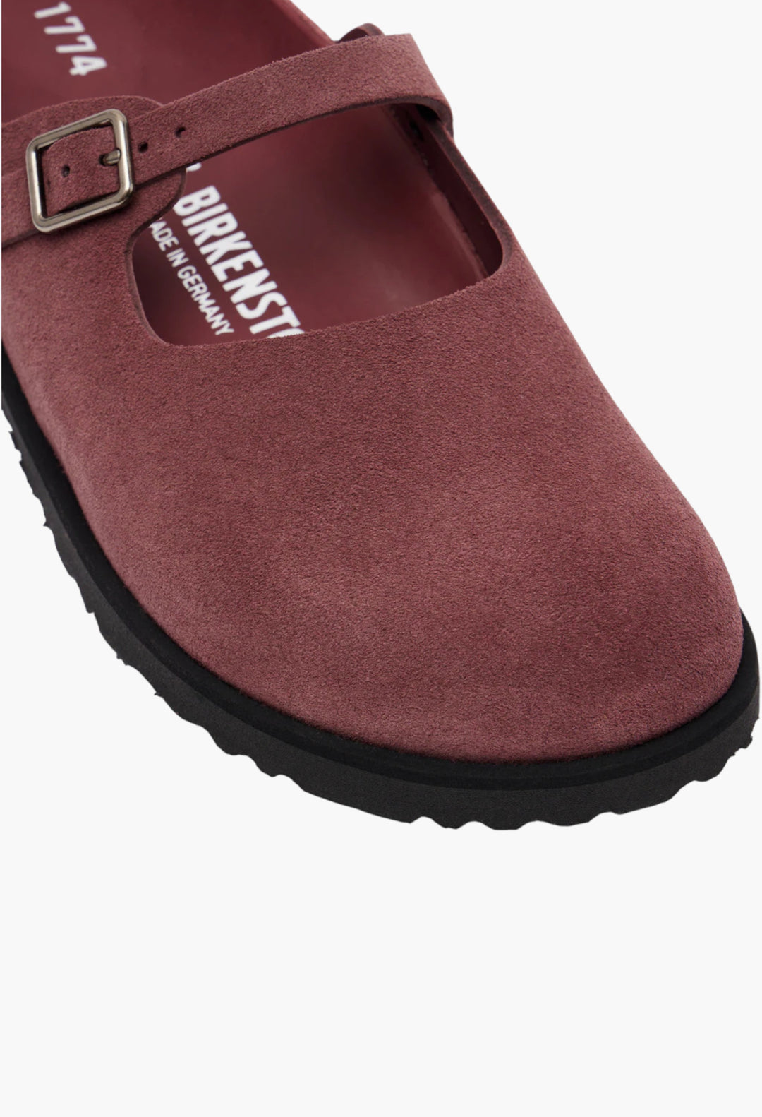Burgundy - Maria Suede Clogs - GLAM MODA