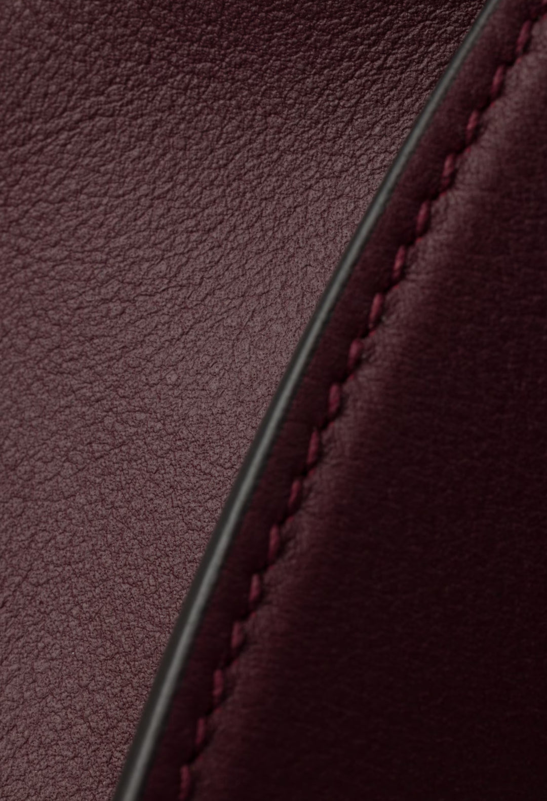 Burgundy - Prada Aimée Leather Shoulder Bag - GLAM MODA