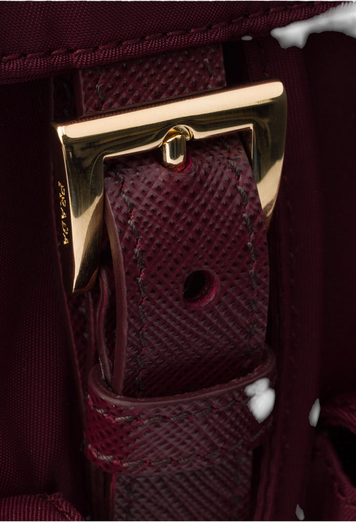 Burgundy - Prada Re-Edition 1978 Small Re-Nylon Backpack - GLAM MODA