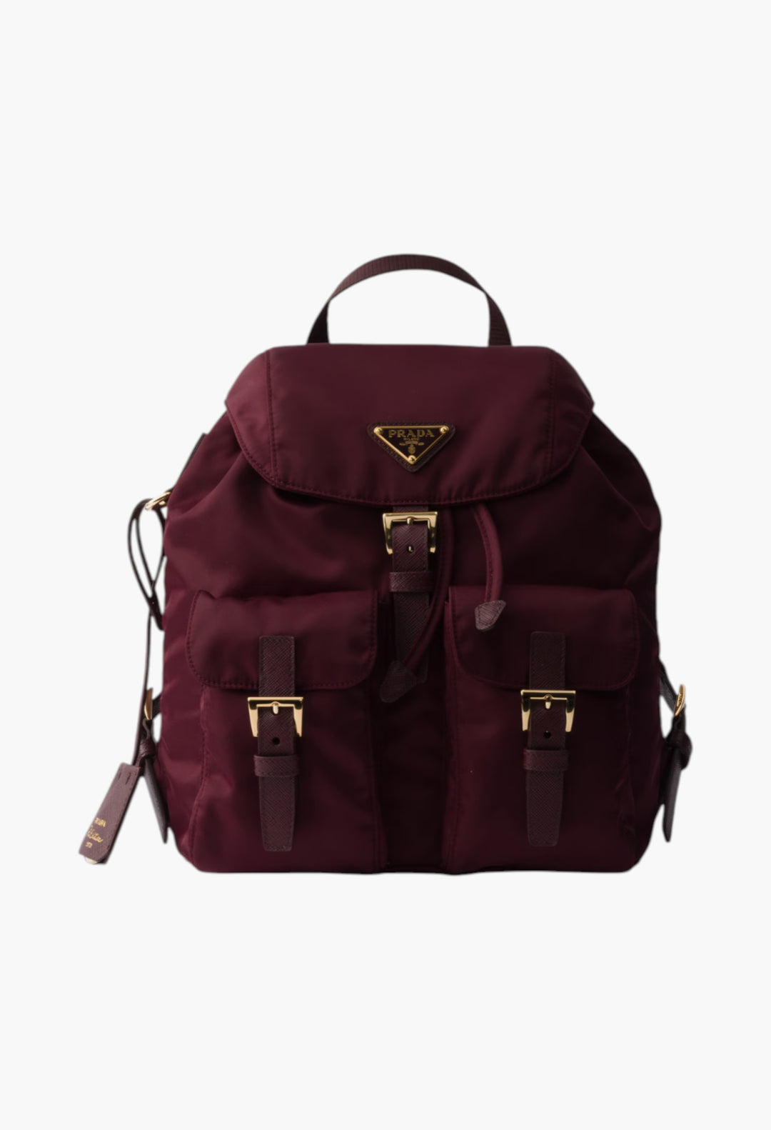 Burgundy - Prada Re-Edition 1978 Small Re-Nylon Backpack - GLAM MODA