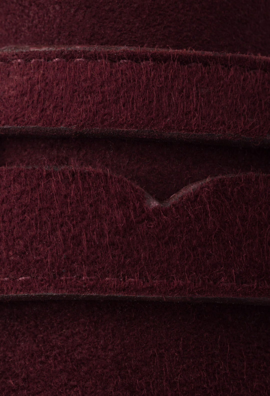 Burgundy - Shuffle Antiqued Suede Loafers - GLAM MODA