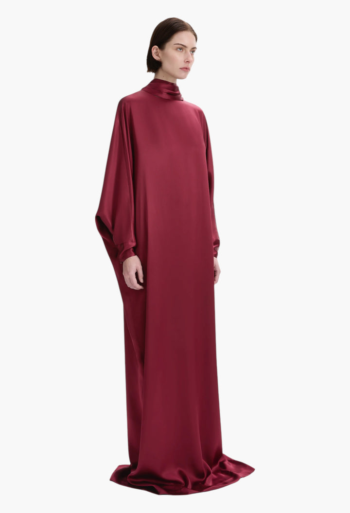 Burgundy - Spencer Gown - GLAM MODA