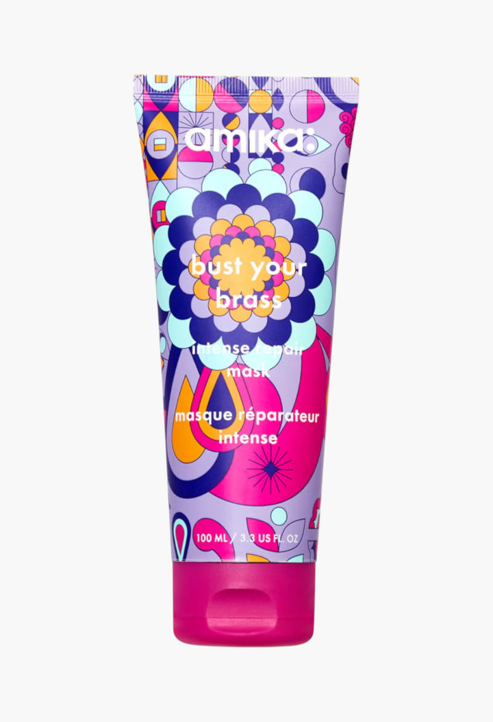 Bust Your BrassCool Blonde Intense Repair Hair Mask 100ml - GLAM MODA