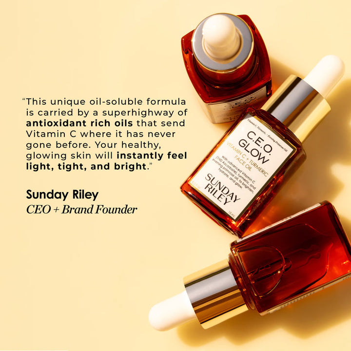 C.E.O. Glow Vitamin C + Turmeric Face Oil - GLAM MODA