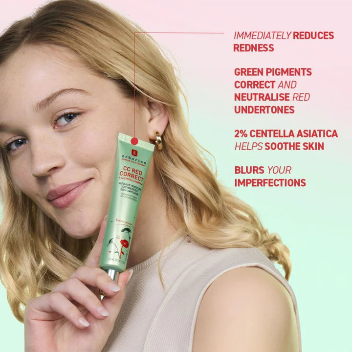 CC Red Correct - Anti Redness Cream - GLAM MODA