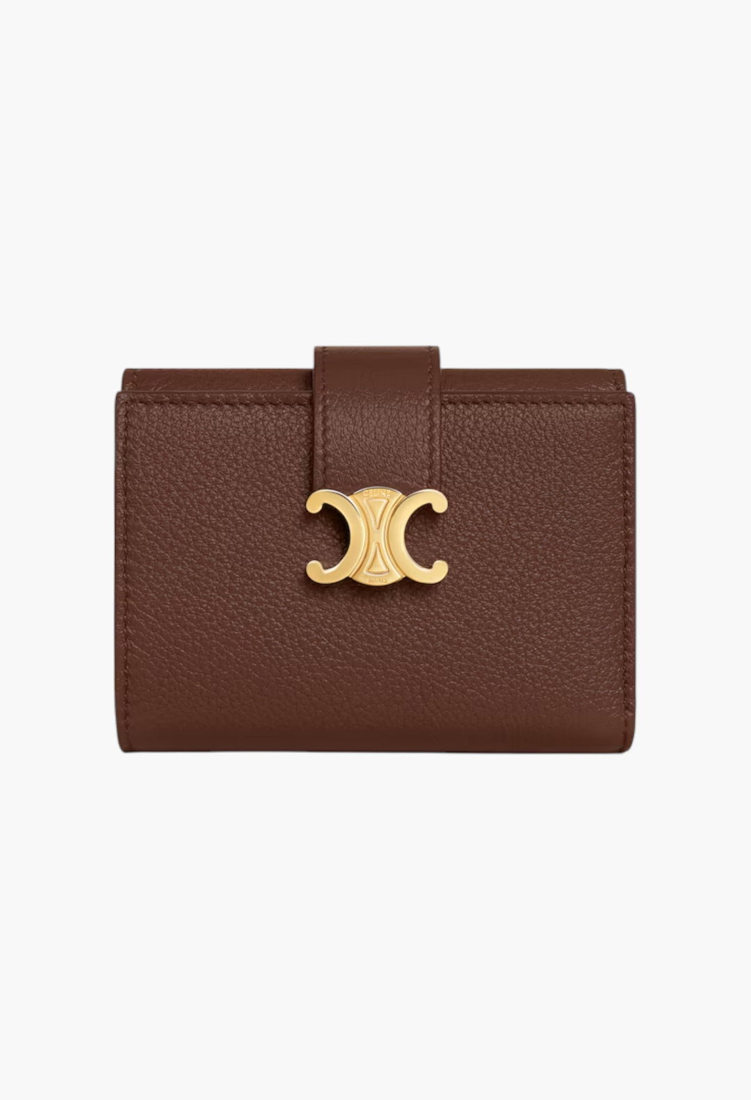 Fine Strap Wallet Nino In Supple Grained Calfskin - GLAM MODA