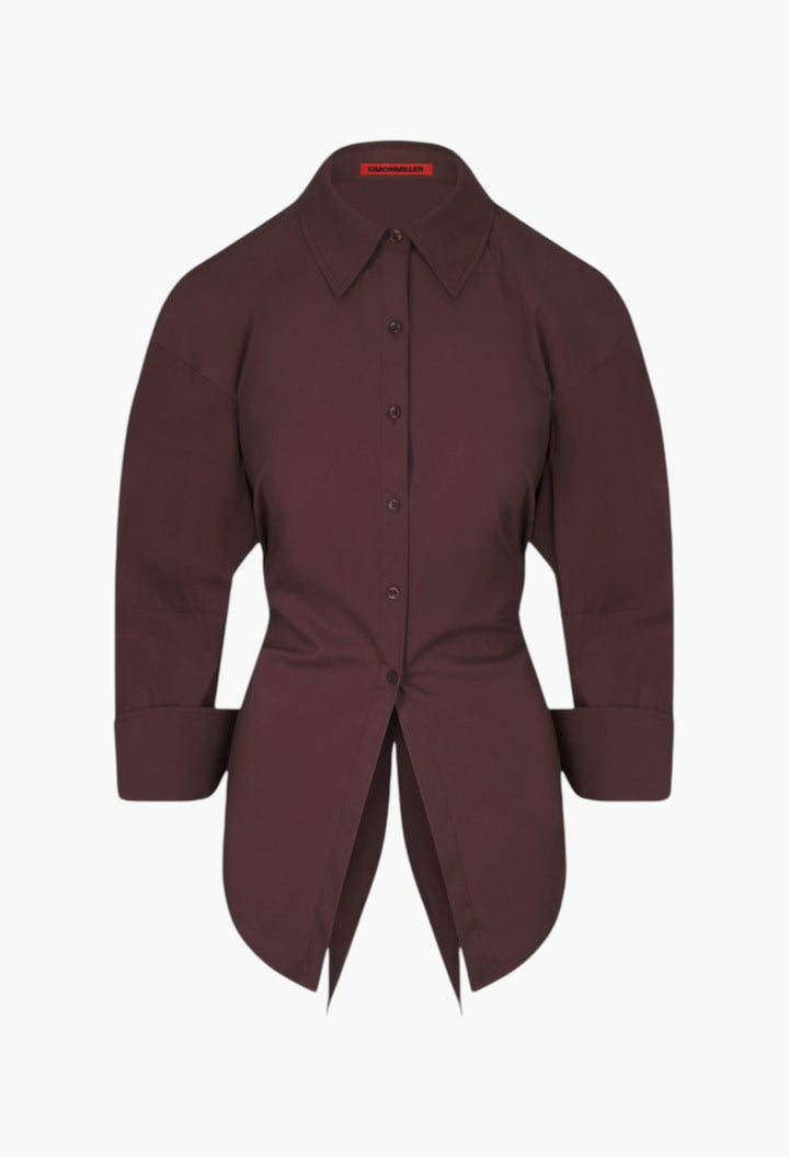Loch Poplin Button Up - GLAM MODA