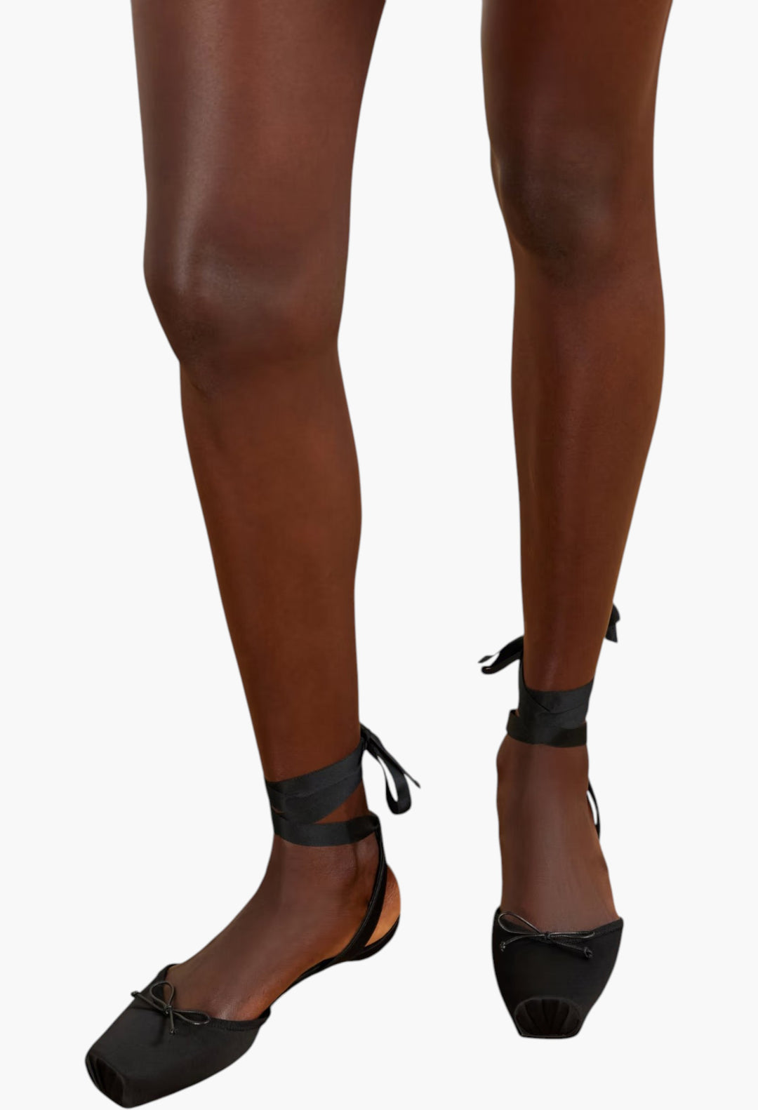 Cassia Bow-Detailed Grosgrain-Trimmed Satin Flats