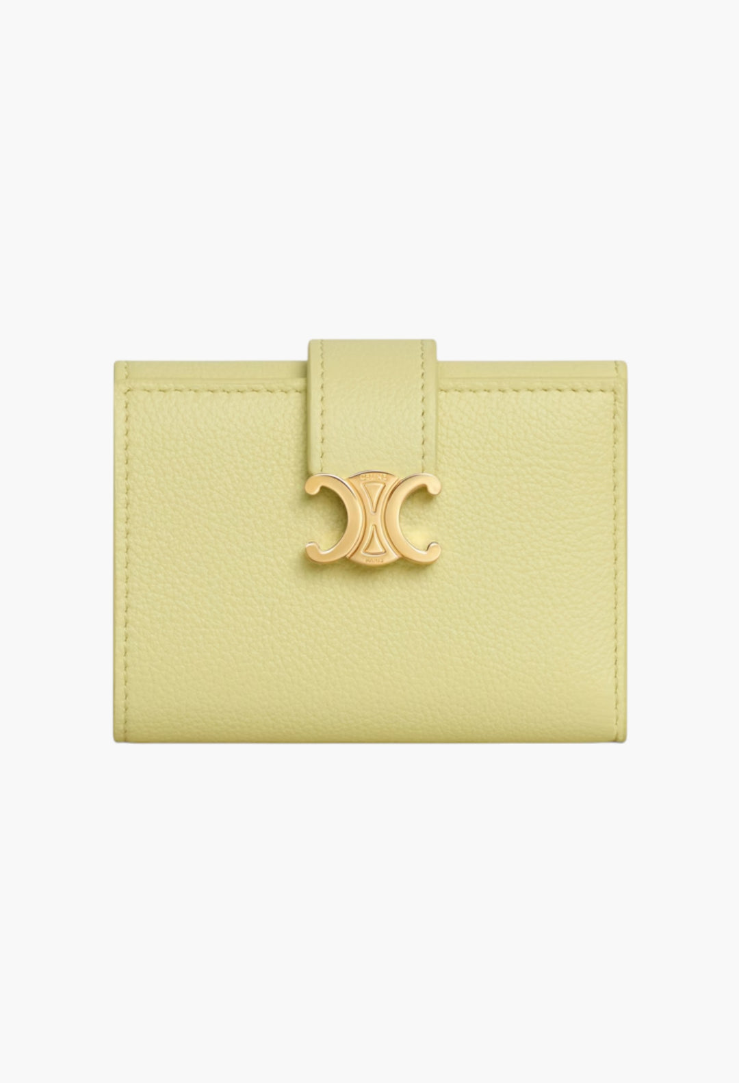 Fine Strap Wallet Nino In Supple Grained Calfskin - GLAM MODA