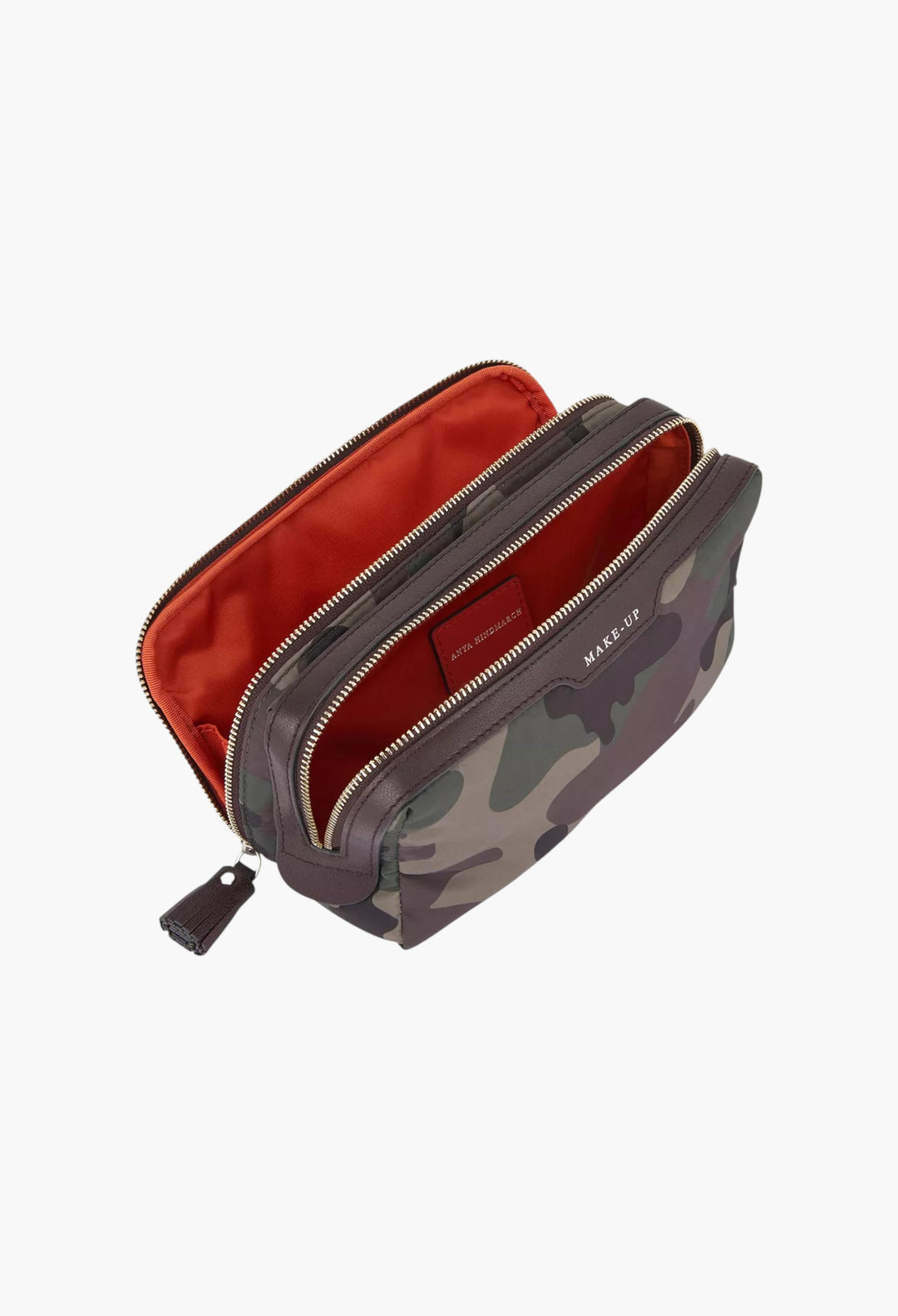Camouflage-Pattern Nylon Makeup Bag - GLAM MODA