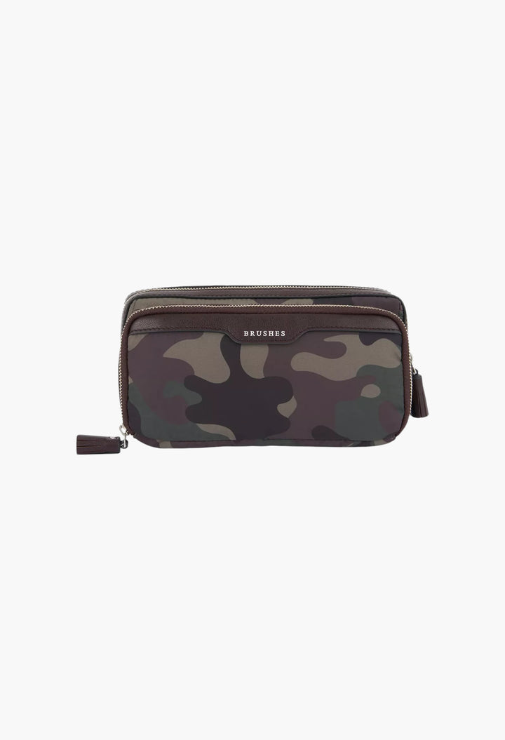 Camouflage-Pattern Nylon Makeup Bag - GLAM MODA