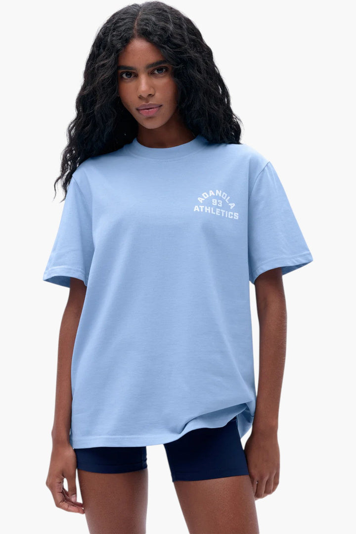 Campus Short Sleeve Oversized T-shirt - Seasonal - GLAM MODA