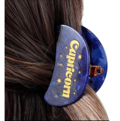 Capricorn - Zodiac Sign Hair Claws - GLAM MODA
