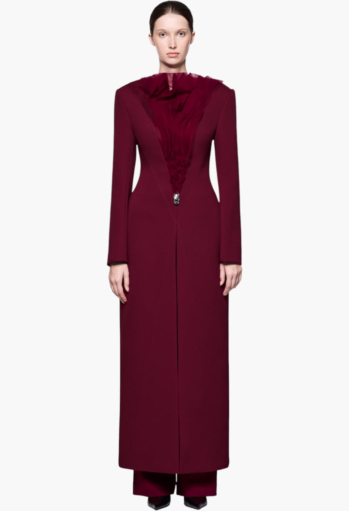 Carmelia Trousers - Minimal straight trousers - GLAM MODA